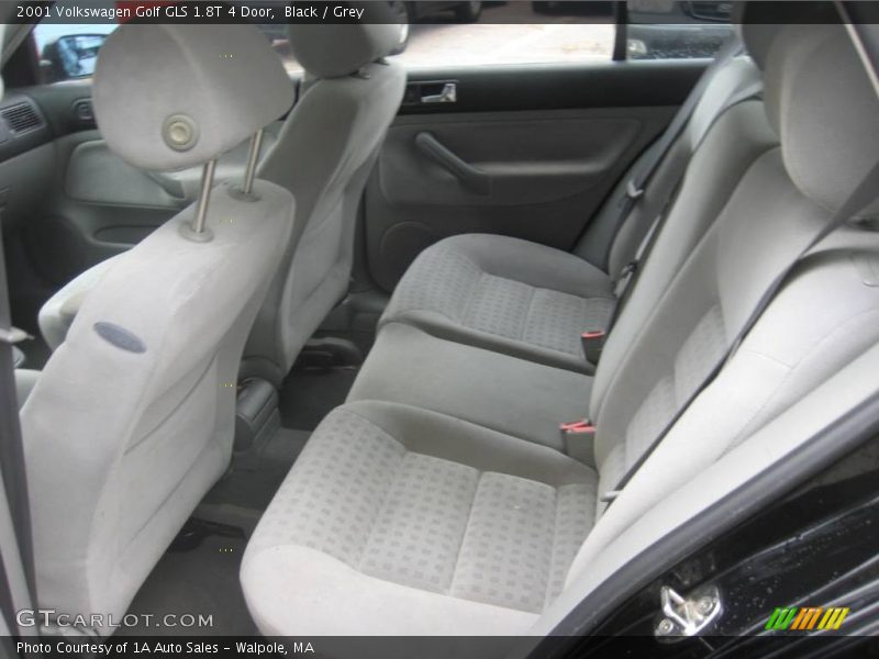 Black / Grey 2001 Volkswagen Golf GLS 1.8T 4 Door