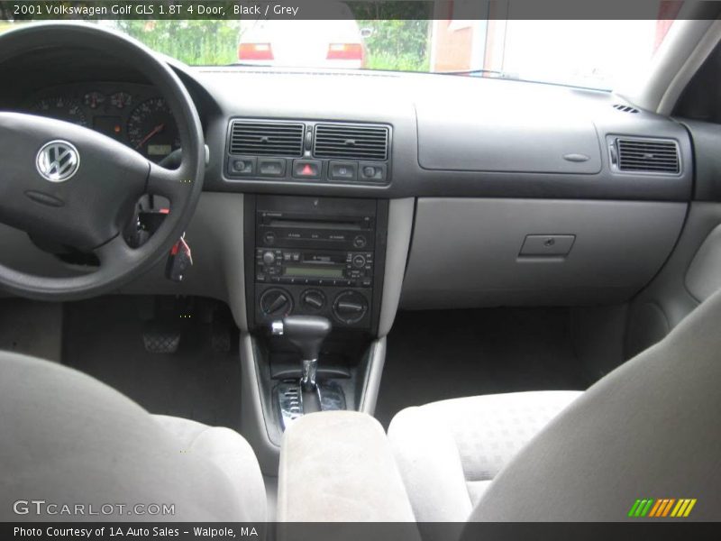 Black / Grey 2001 Volkswagen Golf GLS 1.8T 4 Door