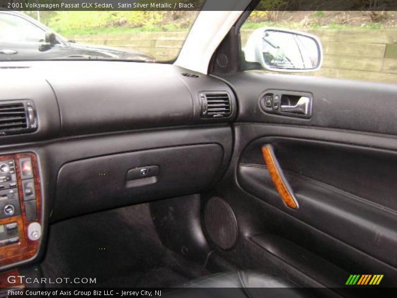 Satin Silver Metallic / Black 2001 Volkswagen Passat GLX Sedan
