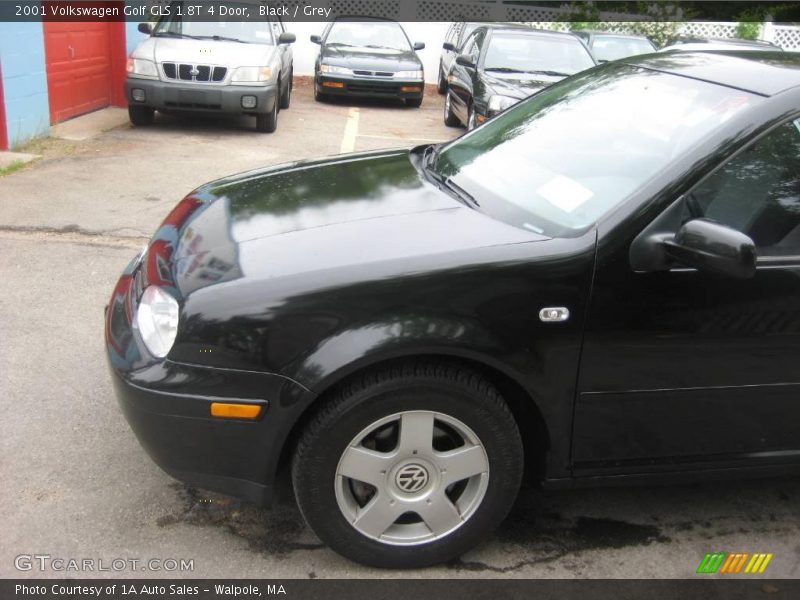 Black / Grey 2001 Volkswagen Golf GLS 1.8T 4 Door