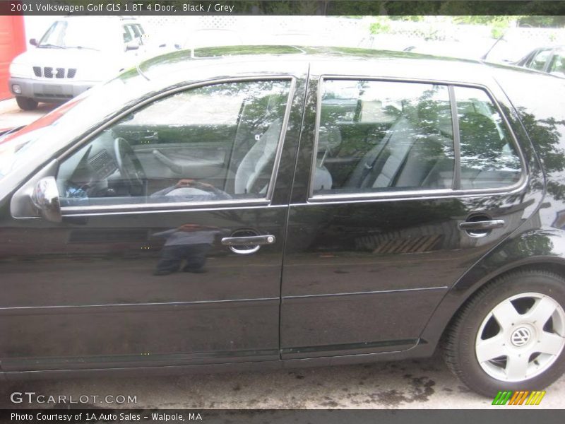 Black / Grey 2001 Volkswagen Golf GLS 1.8T 4 Door