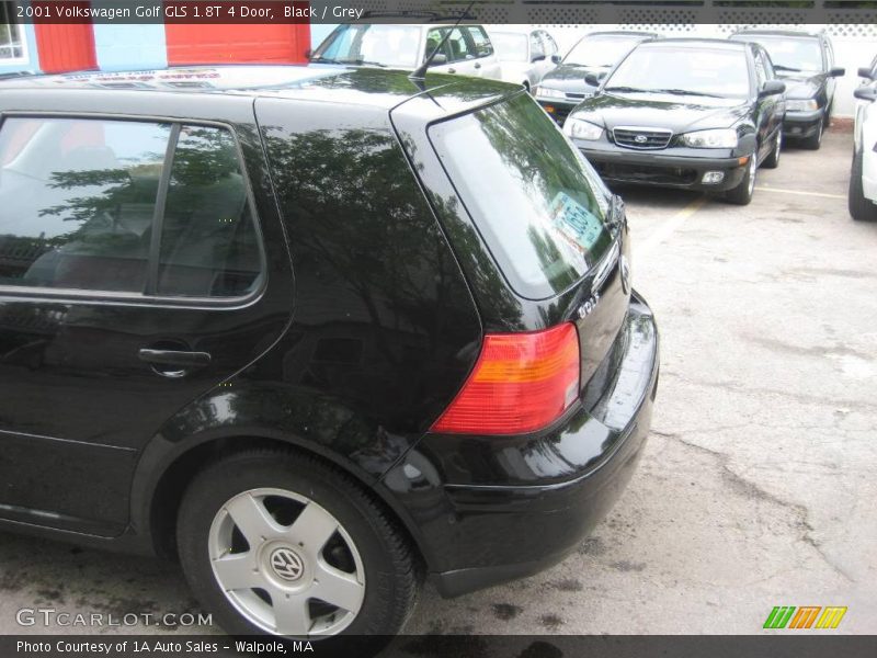 Black / Grey 2001 Volkswagen Golf GLS 1.8T 4 Door