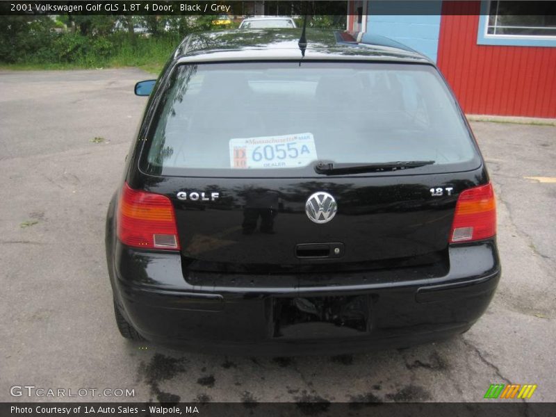 Black / Grey 2001 Volkswagen Golf GLS 1.8T 4 Door