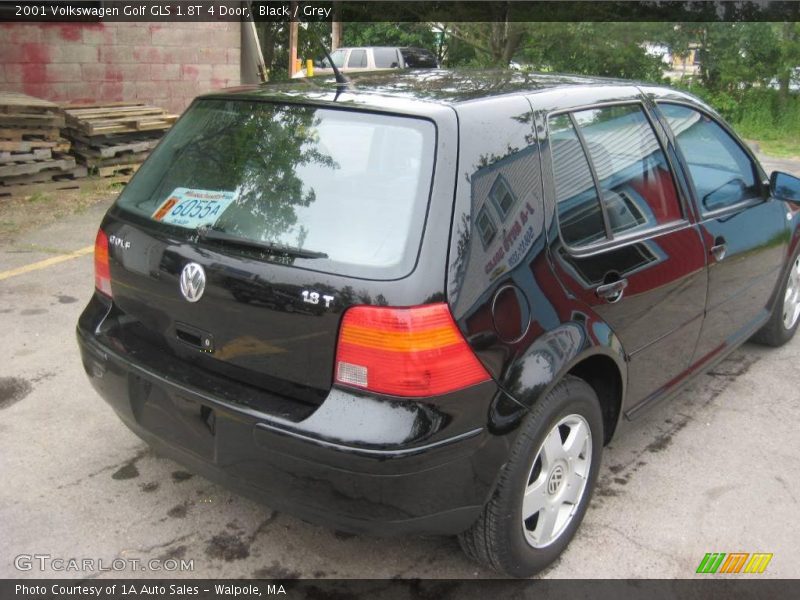 Black / Grey 2001 Volkswagen Golf GLS 1.8T 4 Door