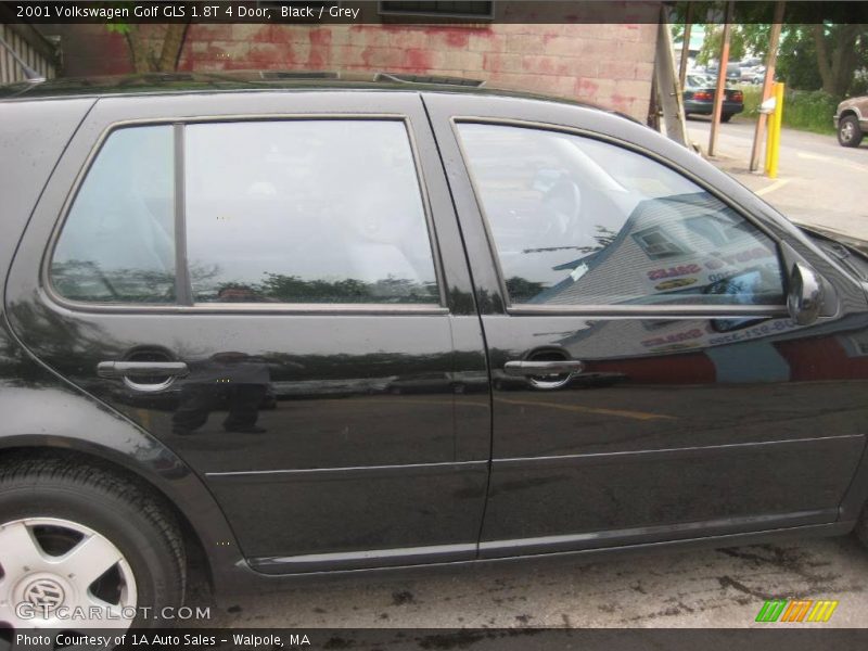 Black / Grey 2001 Volkswagen Golf GLS 1.8T 4 Door