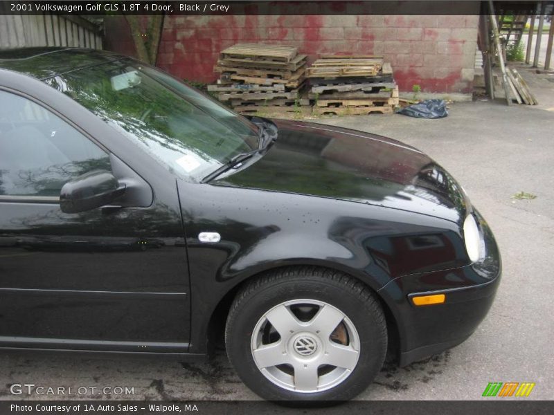 Black / Grey 2001 Volkswagen Golf GLS 1.8T 4 Door