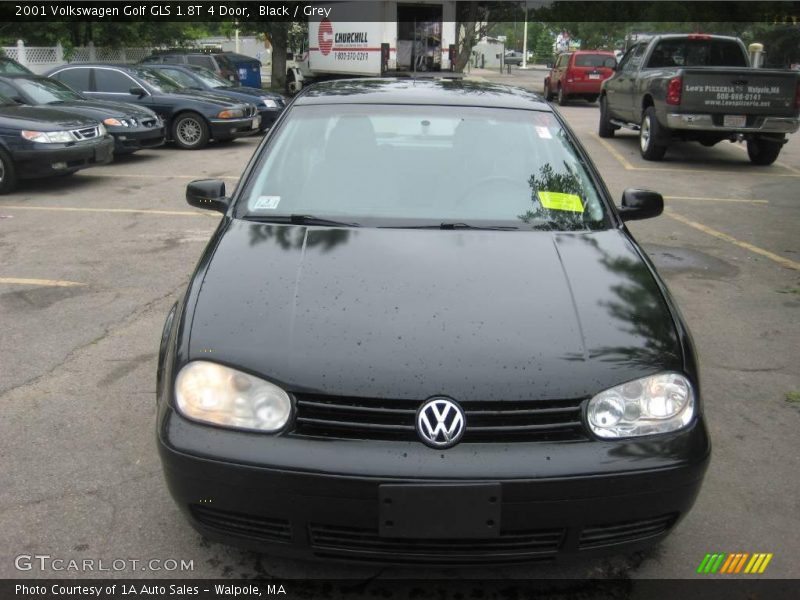 Black / Grey 2001 Volkswagen Golf GLS 1.8T 4 Door