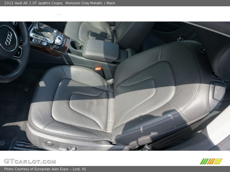 Monsoon Gray Metallic / Black 2013 Audi A5 2.0T quattro Coupe