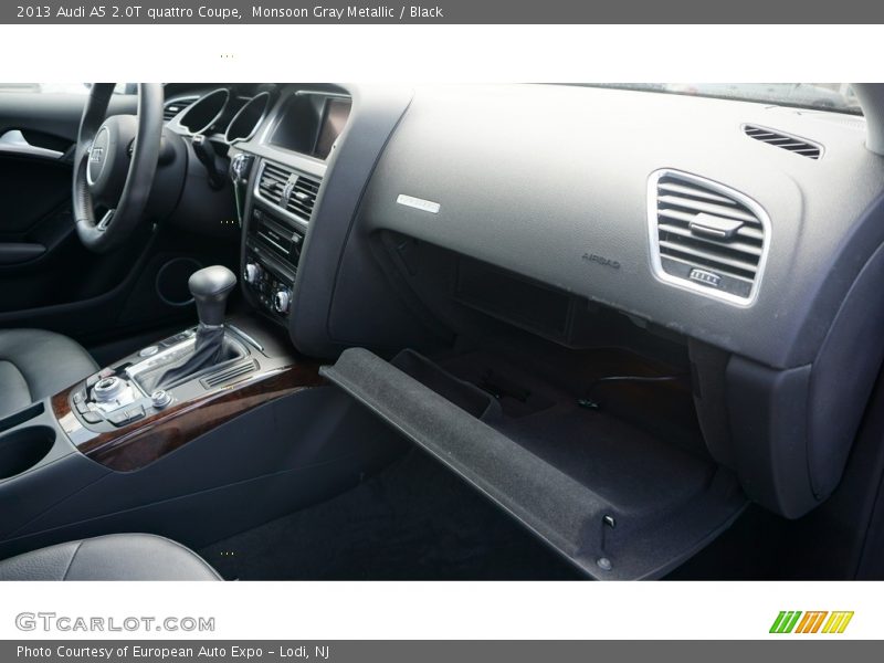 Monsoon Gray Metallic / Black 2013 Audi A5 2.0T quattro Coupe