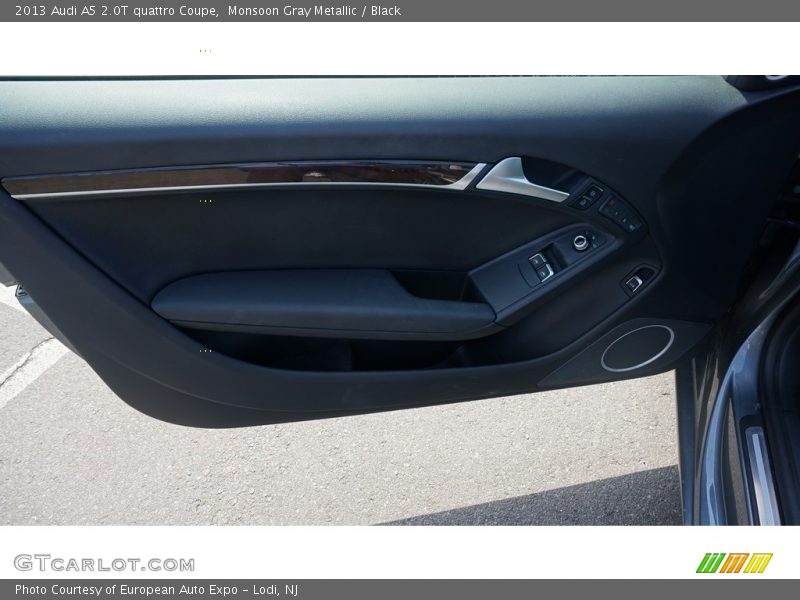 Monsoon Gray Metallic / Black 2013 Audi A5 2.0T quattro Coupe
