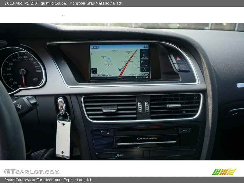Monsoon Gray Metallic / Black 2013 Audi A5 2.0T quattro Coupe