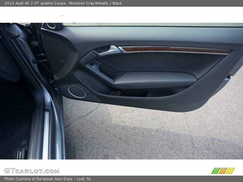 Monsoon Gray Metallic / Black 2013 Audi A5 2.0T quattro Coupe