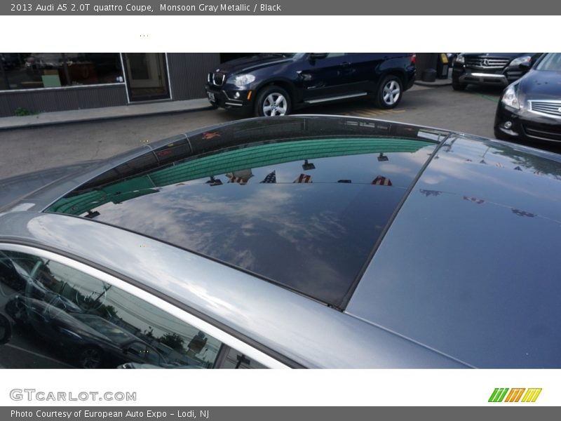 Monsoon Gray Metallic / Black 2013 Audi A5 2.0T quattro Coupe