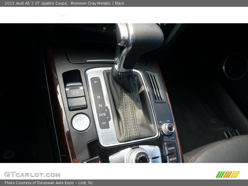 Monsoon Gray Metallic / Black 2013 Audi A5 2.0T quattro Coupe