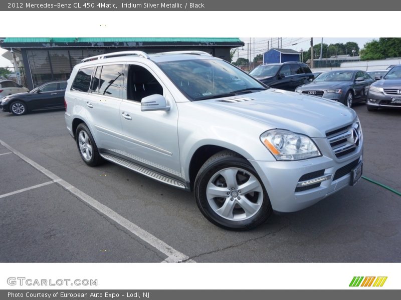 Iridium Silver Metallic / Black 2012 Mercedes-Benz GL 450 4Matic