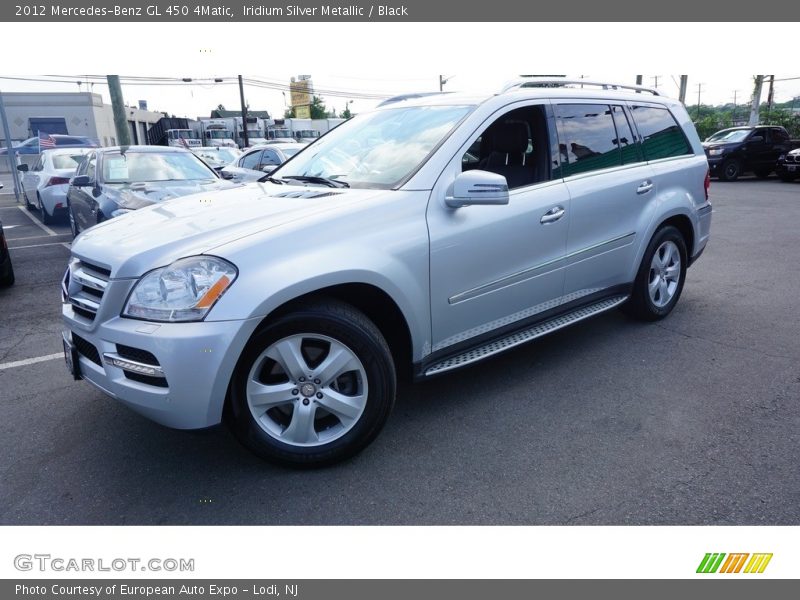 Iridium Silver Metallic / Black 2012 Mercedes-Benz GL 450 4Matic