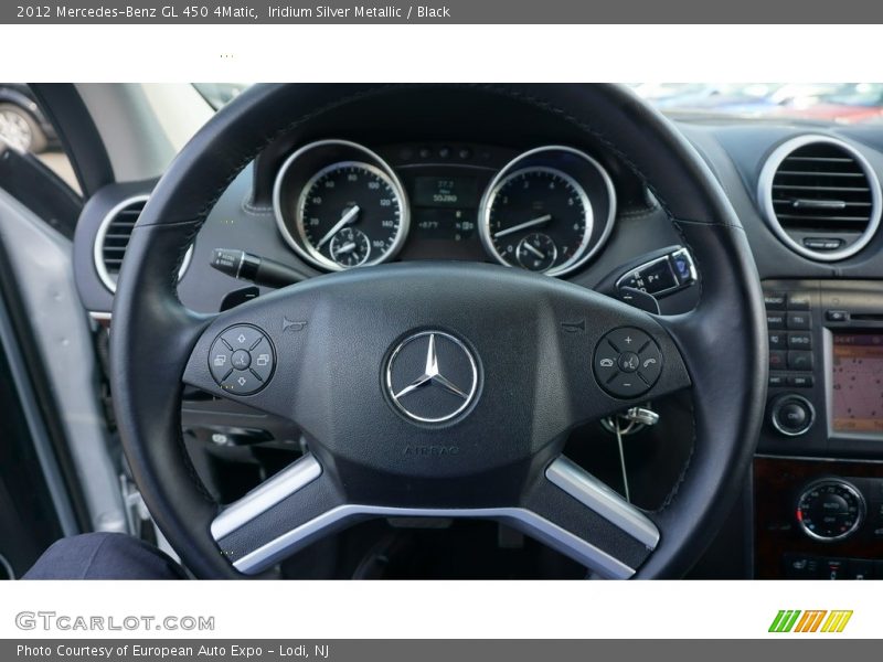 Iridium Silver Metallic / Black 2012 Mercedes-Benz GL 450 4Matic