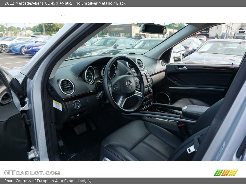 Iridium Silver Metallic / Black 2012 Mercedes-Benz GL 450 4Matic