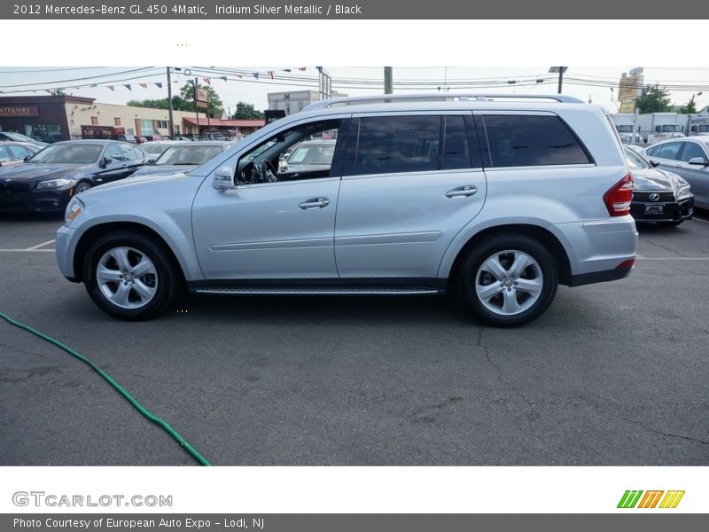 Iridium Silver Metallic / Black 2012 Mercedes-Benz GL 450 4Matic