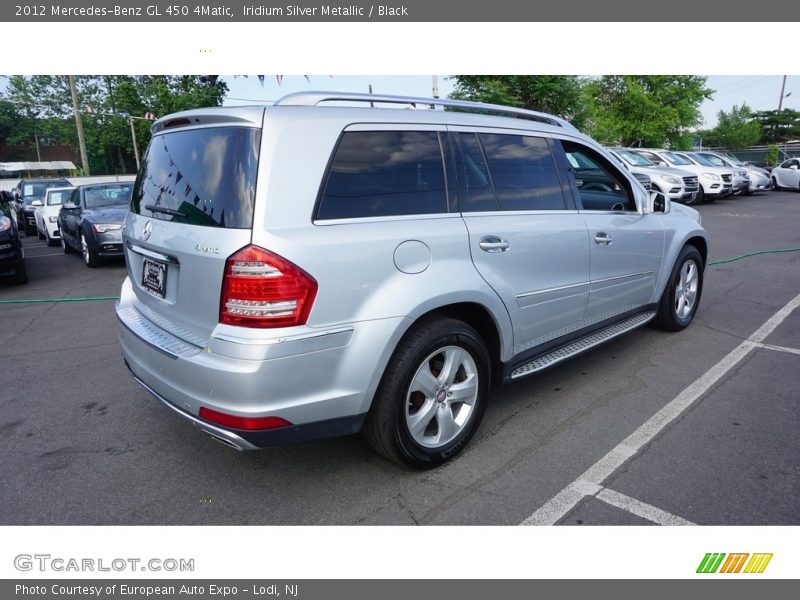 Iridium Silver Metallic / Black 2012 Mercedes-Benz GL 450 4Matic