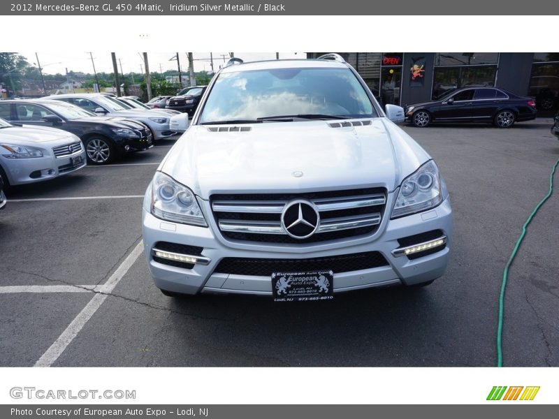 Iridium Silver Metallic / Black 2012 Mercedes-Benz GL 450 4Matic