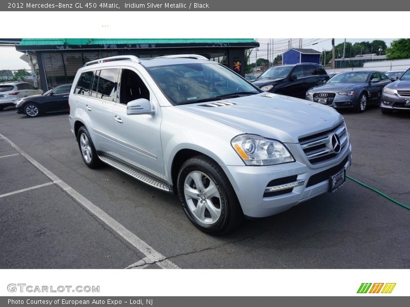 Iridium Silver Metallic / Black 2012 Mercedes-Benz GL 450 4Matic