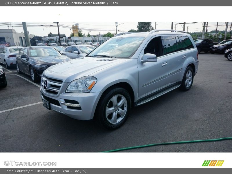Iridium Silver Metallic / Black 2012 Mercedes-Benz GL 450 4Matic