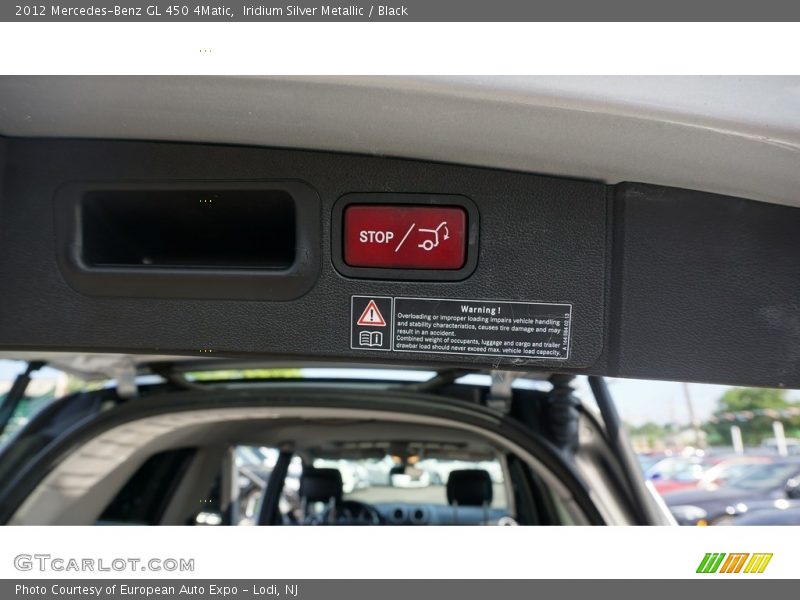 Iridium Silver Metallic / Black 2012 Mercedes-Benz GL 450 4Matic