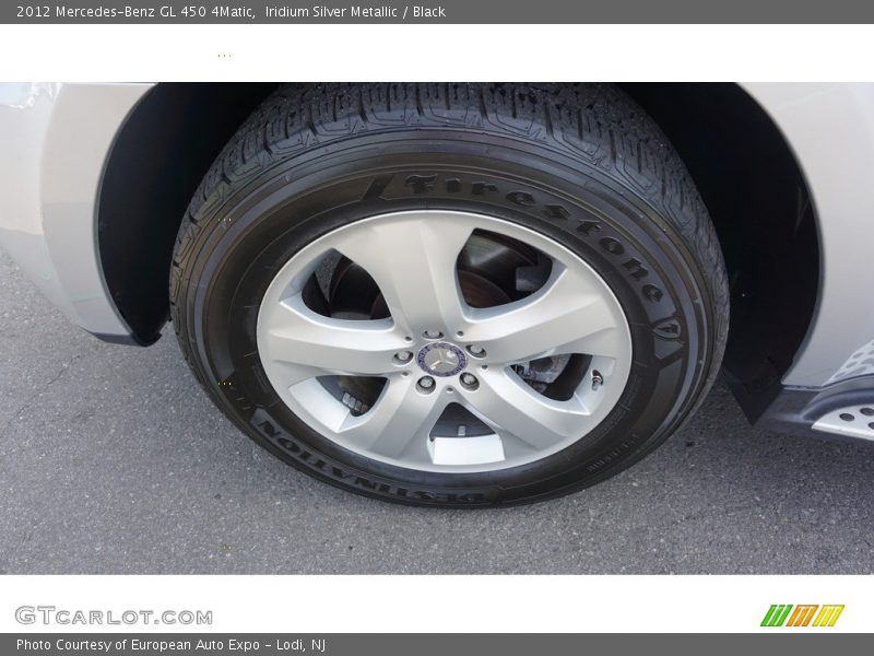 Iridium Silver Metallic / Black 2012 Mercedes-Benz GL 450 4Matic