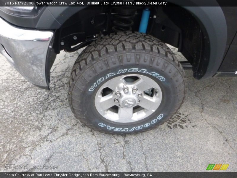 Brilliant Black Crystal Pearl / Black/Diesel Gray 2016 Ram 2500 Power Wagon Crew Cab 4x4