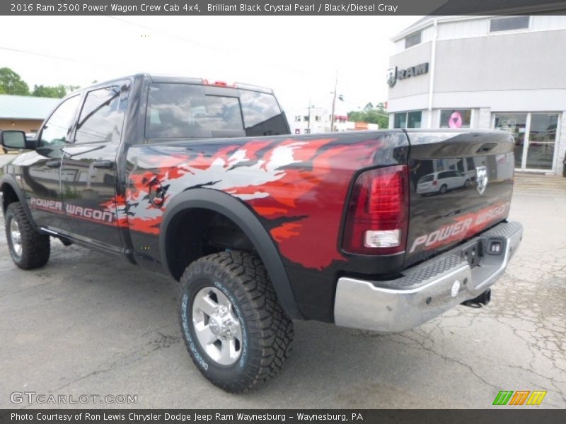 Brilliant Black Crystal Pearl / Black/Diesel Gray 2016 Ram 2500 Power Wagon Crew Cab 4x4