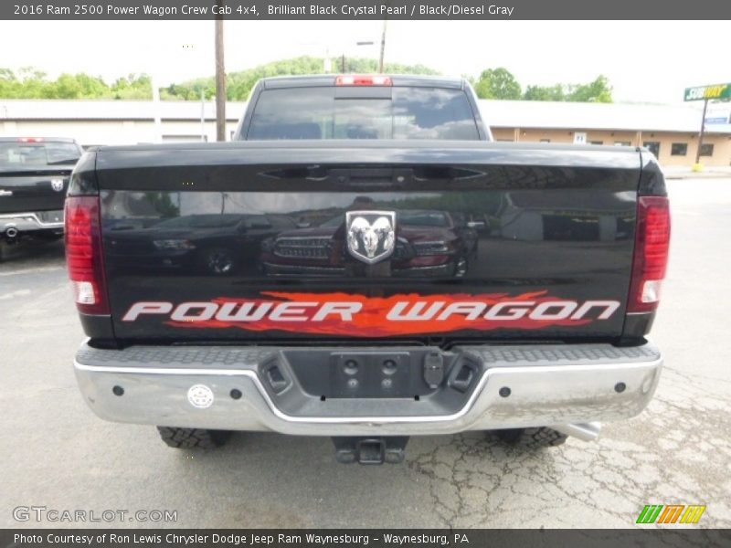 Brilliant Black Crystal Pearl / Black/Diesel Gray 2016 Ram 2500 Power Wagon Crew Cab 4x4