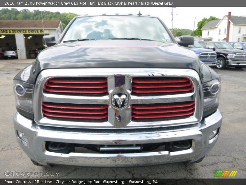 Brilliant Black Crystal Pearl / Black/Diesel Gray 2016 Ram 2500 Power Wagon Crew Cab 4x4