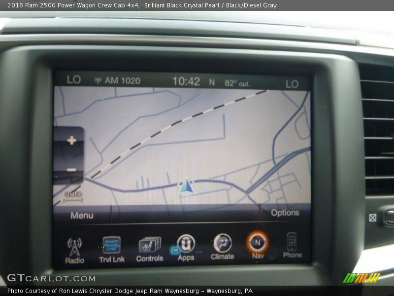 Brilliant Black Crystal Pearl / Black/Diesel Gray 2016 Ram 2500 Power Wagon Crew Cab 4x4