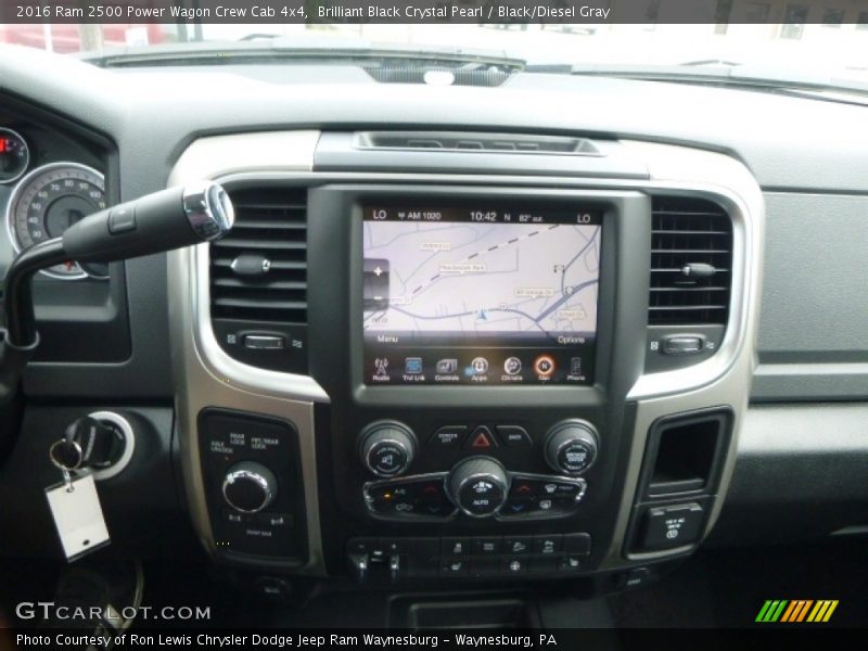 Brilliant Black Crystal Pearl / Black/Diesel Gray 2016 Ram 2500 Power Wagon Crew Cab 4x4
