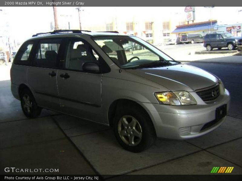 Highlight Silver / Gray 2000 Mazda MPV DX