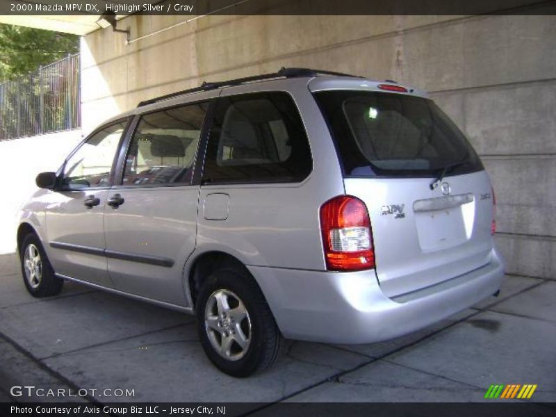 Highlight Silver / Gray 2000 Mazda MPV DX