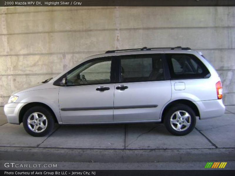 Highlight Silver / Gray 2000 Mazda MPV DX