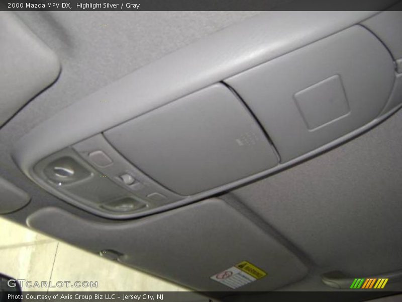 Highlight Silver / Gray 2000 Mazda MPV DX