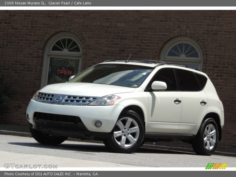 Glacier Pearl / Cafe Latte 2006 Nissan Murano SL