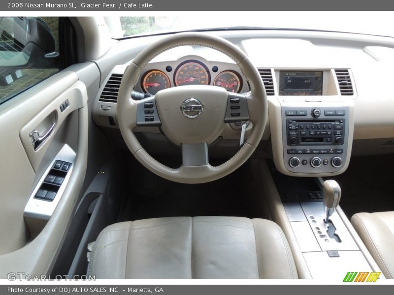 Glacier Pearl / Cafe Latte 2006 Nissan Murano SL