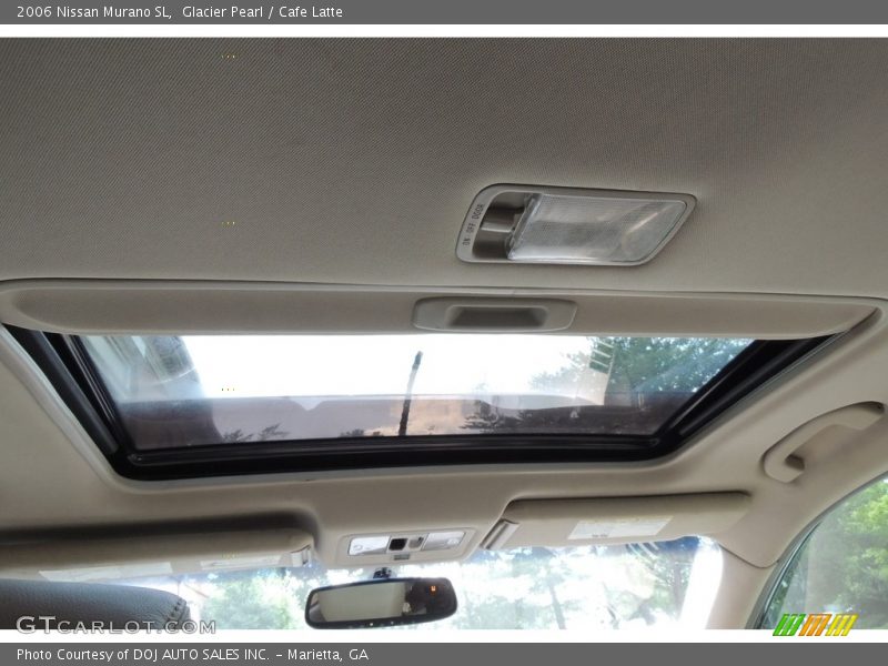 Glacier Pearl / Cafe Latte 2006 Nissan Murano SL