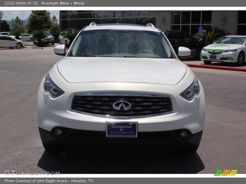 Moonlight White / Wheat 2010 Infiniti FX 35