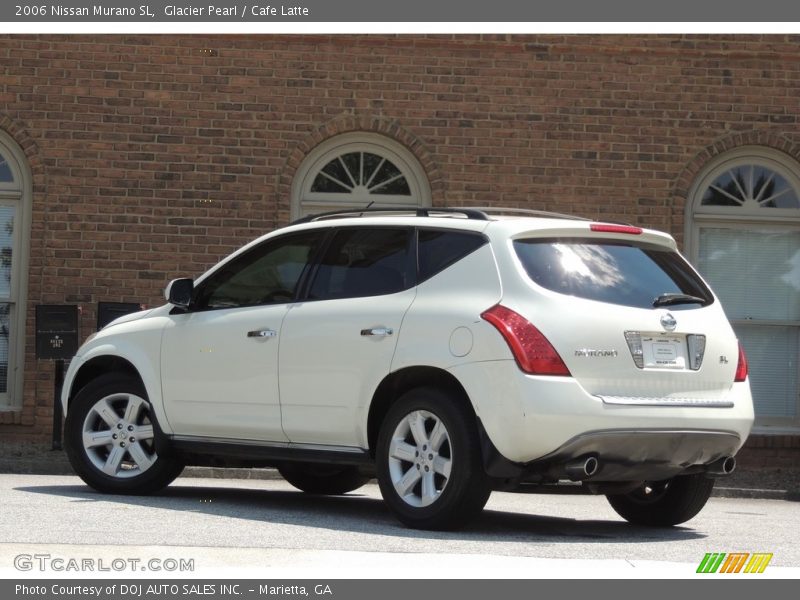 Glacier Pearl / Cafe Latte 2006 Nissan Murano SL