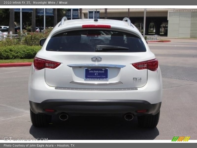 Moonlight White / Wheat 2010 Infiniti FX 35