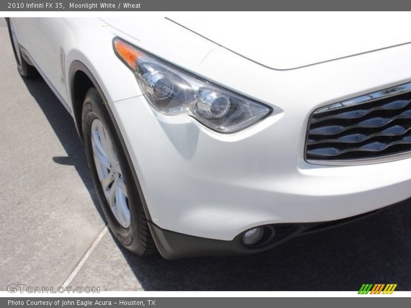 Moonlight White / Wheat 2010 Infiniti FX 35