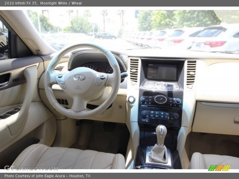Moonlight White / Wheat 2010 Infiniti FX 35