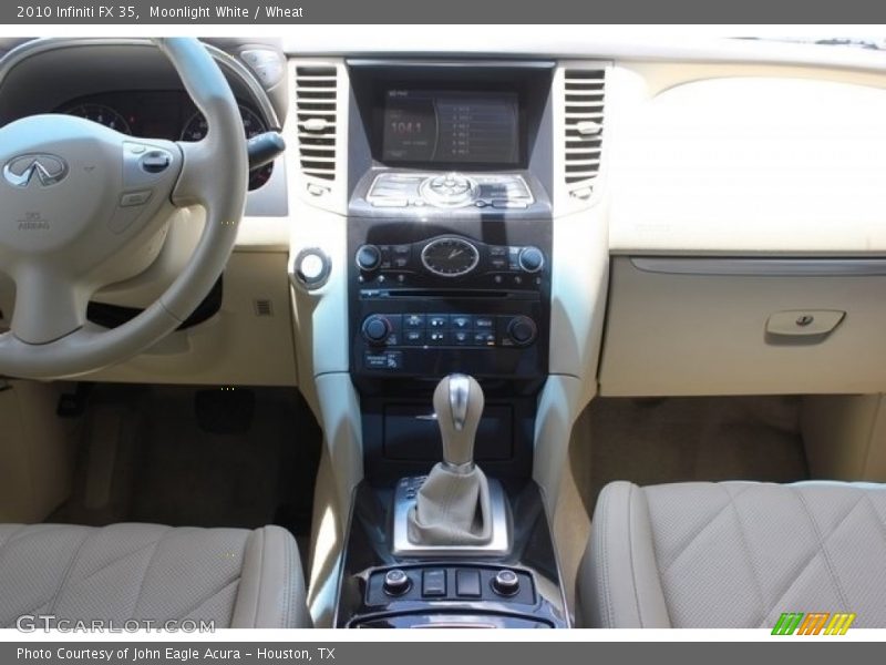 Moonlight White / Wheat 2010 Infiniti FX 35