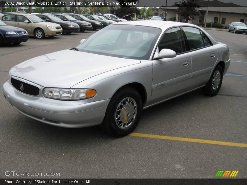 Sterling Silver Metallic / Medium Gray 2002 Buick Century Special Edition