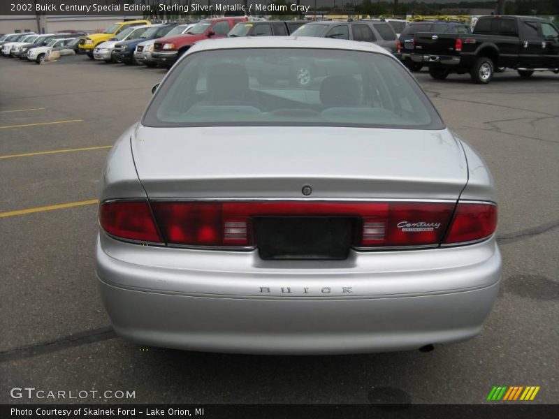 Sterling Silver Metallic / Medium Gray 2002 Buick Century Special Edition